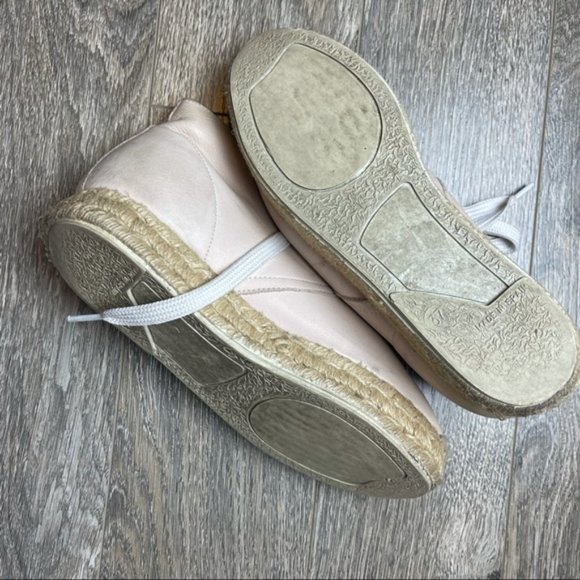 MIISTA London Pink Leather Braided Sneakers 37 - Picture 9 of 10